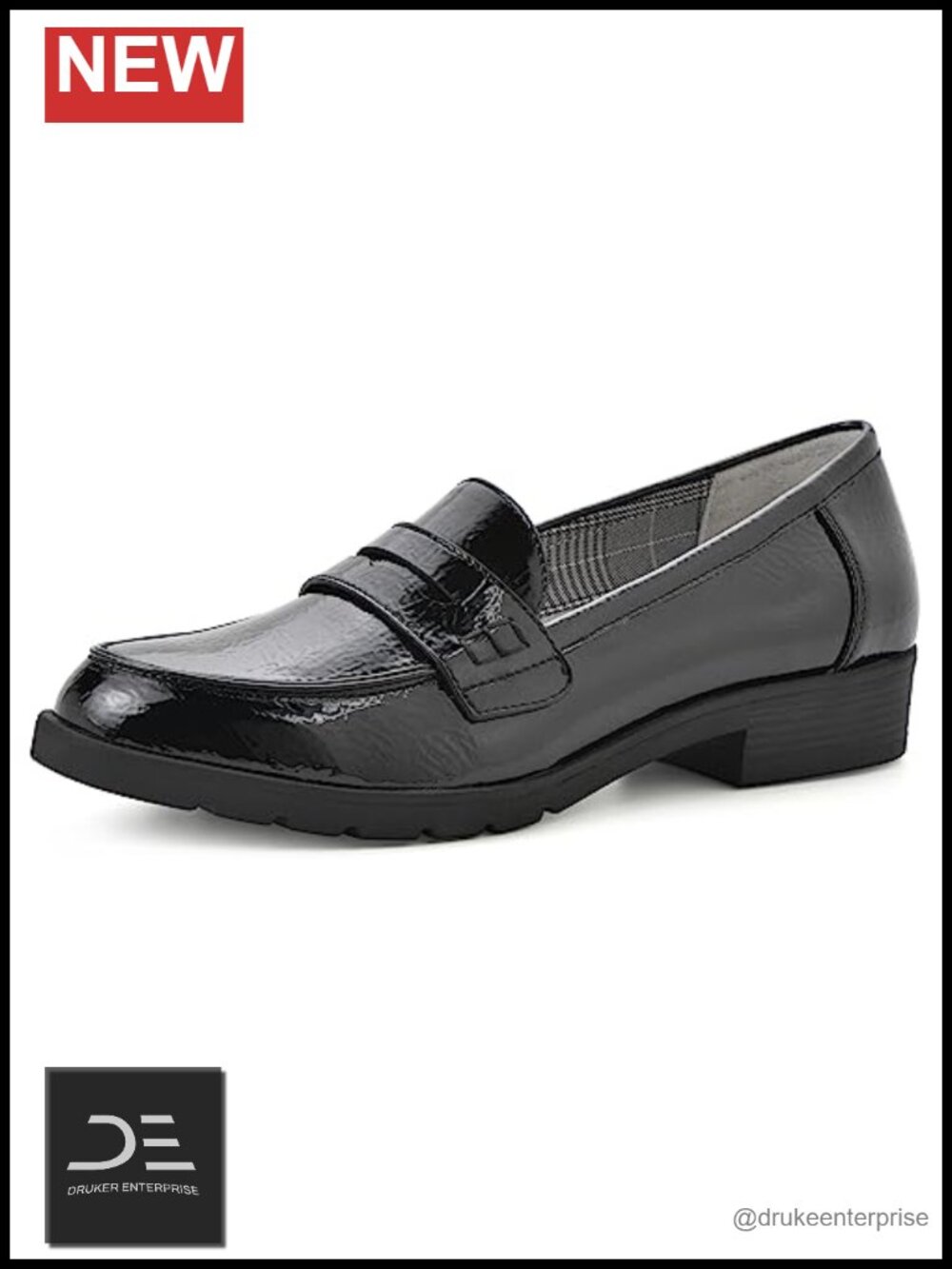 Women's Classic Penny Loafer Flats Cushioned Comfort